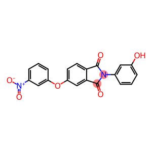 5-{3-nitrophenoxy}-2-(3-hydroxyphenyl)-1H-isoindole-1,3(2H)-dione