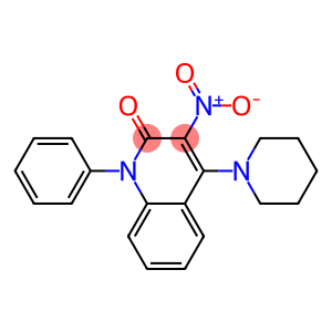 3-nitro-1-phenyl-4-piperidin-1-ylquinolin-2(1H)-one