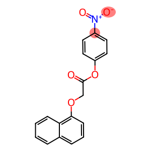 4-nitrophenyl (1-naphthyloxy)acetate