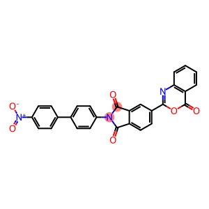 2-{4'-nitro[1,1'-biphenyl]-4-yl}-5-(4-oxo-4H-3,1-benzoxazin-2-yl)-1H-isoindole-1,3(2H)-dione