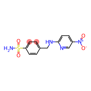 4-{[(5-nitropyridin-2-yl)amino]methyl}benzene-1-sulfonamide