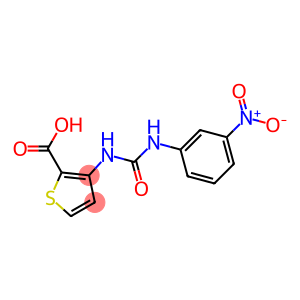 3-{[(3-nitrophenyl)carbamoyl]amino}thiophene-2-carboxylic acid