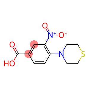 3-nitro-4-(thiomorpholin-4-yl)benzoic acid