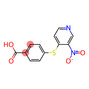 4-[(3-nitropyridin-4-yl)sulfanyl]benzoic acid