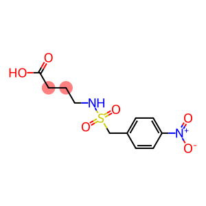 4-{[(4-nitrophenyl)methane]sulfonamido}butanoic acid