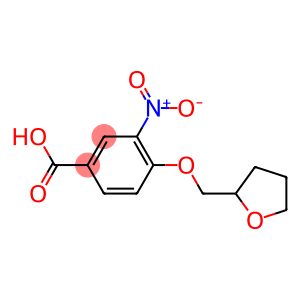 3-nitro-4-(oxolan-2-ylmethoxy)benzoic acid