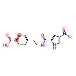 4-(2-{[(4-nitro-1H-pyrrol-2-yl)carbonyl]amino}ethyl)benzoic acid