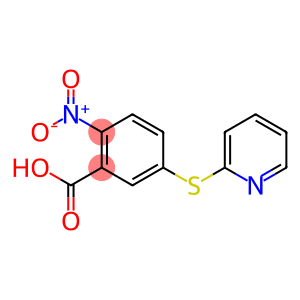 2-nitro-5-(pyridin-2-ylsulfanyl)benzoic acid