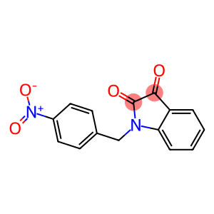 1-[(4-nitrophenyl)methyl]-2,3-dihydro-1H-indole-2,3-dione