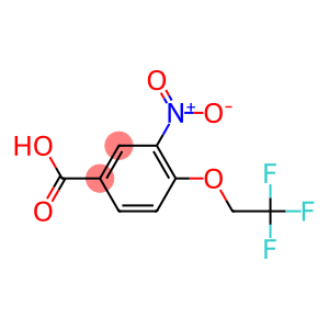 3-nitro-4-(2,2,2-trifluoroethoxy)benzoic acid