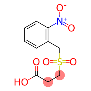 3-[(2-nitrobenzyl)sulfonyl]propanoic acid