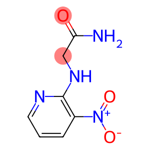 2-[(3-nitropyridin-2-yl)amino]acetamide