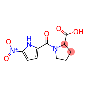 1-[(5-nitro-1H-pyrrol-2-yl)carbonyl]pyrrolidine-2-carboxylic acid