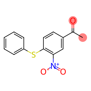 1-[3-nitro-4-(phenylsulfanyl)phenyl]ethan-1-one