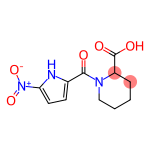 1-[(5-nitro-1H-pyrrol-2-yl)carbonyl]piperidine-2-carboxylic acid