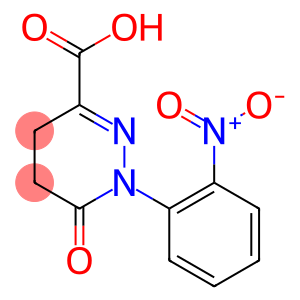 1-(2-nitrophenyl)-6-oxo-1,4,5,6-tetrahydropyridazine-3-carboxylic acid