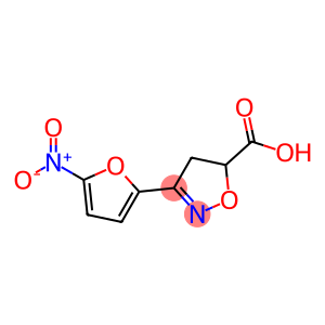 3-(5-nitrofuran-2-yl)-4,5-dihydro-1,2-oxazole-5-carboxylic acid