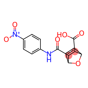 3-[(4-nitroanilino)carbonyl]-7-oxabicyclo[2.2.1]hept-5-ene-2-carboxylic acid