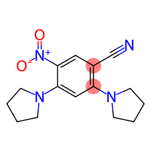 5-nitro-2,4-ditetrahydro-1H-pyrrol-1-ylbenzonitrile