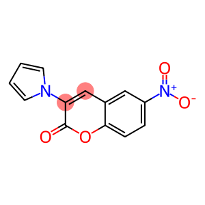 6-nitro-3-(1H-pyrrol-1-yl)-2H-chromen-2-one