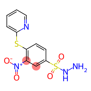 3-nitro-4-(2-pyridylthio)benzene-1-sulfonohydrazide