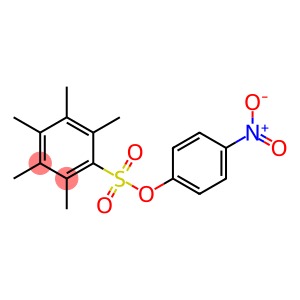 4-nitrophenyl 2,3,4,5,6-pentamethylbenzene-1-sulfonate