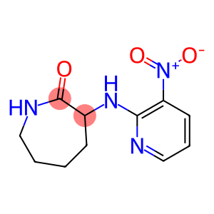 3-[(3-nitro-2-pyridyl)amino]azepan-2-one