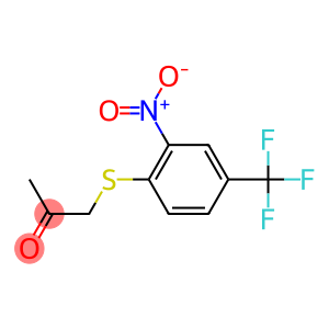 1-{[2-nitro-4-(trifluoromethyl)phenyl]thio}acetone