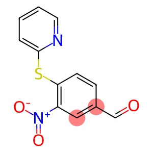 3-Nitro-4-(2-pyridinylthio)benzaldehyde