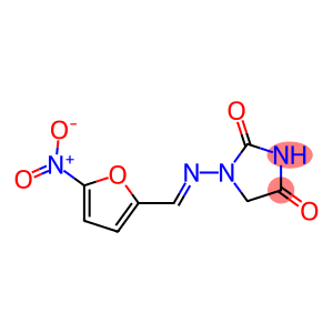 1-(5-NITROFURFURYLIDENEAMINO)-2,4-IMIDAZOLIDINEDIONE