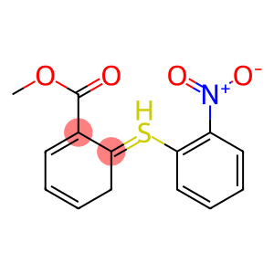 2-(2-NITRO-PHENYL THIO)-BENZOIC ACID METHYL ESTER