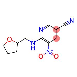 5-Nitro-6-[(tetrahydro-furan-2-ylmethyl)-amino]-nicotinonitrile