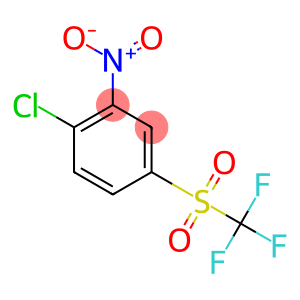 2-Nitro-4-(trifluoromethylsulphonyl)chlorobenzene