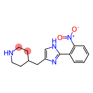 4-[2-(2-NITROPHENYL)IMIDAZOL-4-YLMETHYL]PIPERIDINE