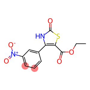 4-(3-NITRO-PHENYL)-2-OXO-2,3-DIHYDRO-THIAZOLE-5-CARBOXYLIC ACID ETHYL ESTER