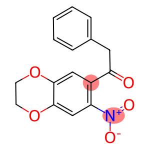 1-(7-NITRO-2,3-DIHYDRO-BENZO[1,4]DIOXIN-6-YL)-2-PHENYL-ETHANONE