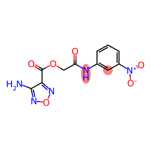 2-[(3-NITROPHENYL)AMINO]-2-OXOETHYL 4-AMINO-1,2,5-OXADIAZOLE-3-CARBOXYLATE