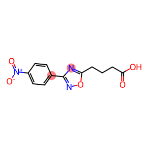 4-[3-(4-NITROPHENYL)-1,2,4-OXADIAZOL-5-YL]BUTANOIC ACID