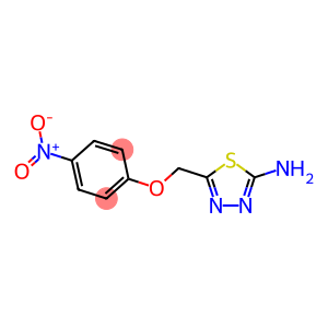 5-(4-NITRO-PHENOXYMETHYL)-[1,3,4]THIADIAZOL-2-YLAMINE