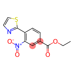 3-NITRO-4-THIAZOL-2-YL-BENZOIC ACIDETHYL ESTER