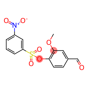 3-NITRO-BENZENESULFONIC ACID 4-FORMYL-2-METHOXY-PHENYL ESTER