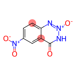 6-NITRO-4-OXO-3,4-DIHYDRO-1,2,3-BENZOTRIAZIN-2-IUM-2-OLATE