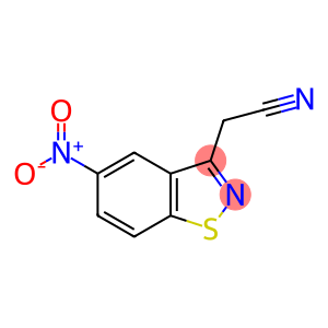 5-NITRO-BENZISOTHIAZOLE-3-METHYLCYANIDE