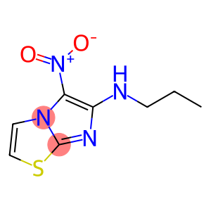 5-nitro-N-propylimidazo[2,1-b][1,3]thiazol-6-amine