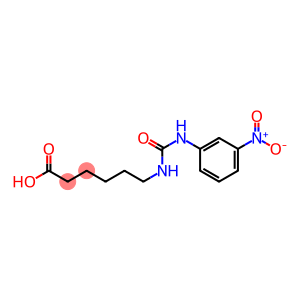 6-{[(3-nitrophenyl)carbamoyl]amino}hexanoic acid