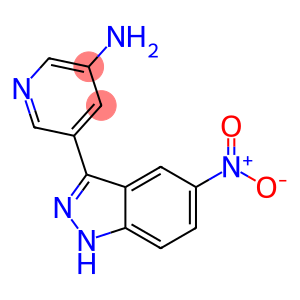 5-(5-nitro-1H-indazol-3-yl)pyridin-3-amine