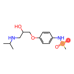 N-[4-(3-Isopropylamino-2-hydroxypropyloxy)phenyl]methanesulfonamide