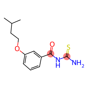 N-[3-(isopentyloxy)benzoyl]thiourea