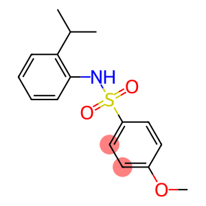 N-(2-异丙基苯)-4-甲氧基苯磺酰胺,97%