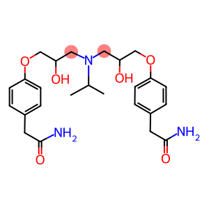 4,4'-[N-ISOPROPYL-3,3'-IMINOBIS (2-HYDROXYPROPOXY)]-BIS(2-PHENYLACETAMIDE)